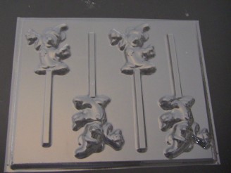 386sp Famous Mouse Sorcerer Chocolate Candy Lollipop Mold